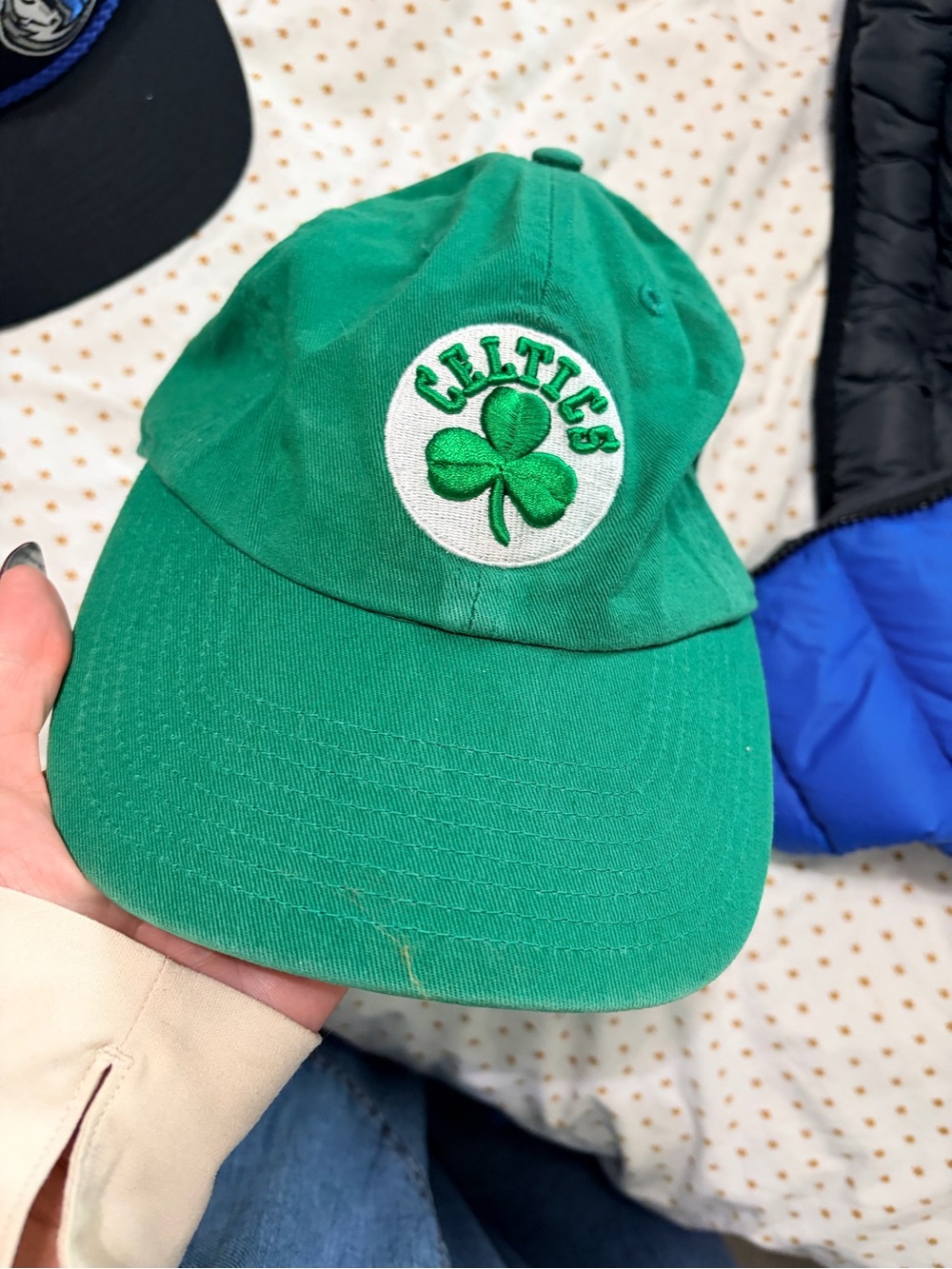 47 Brand Green Celtics Embroidered Baseball Cap